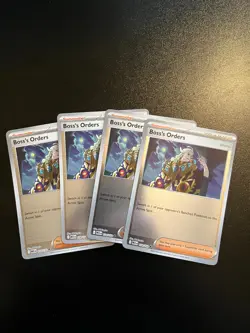 4x Boss's Orders Reverse Holo - 114/132 - Playset - Pokemon TCG NM - Image 1