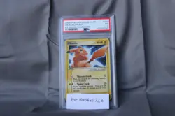 2006 Pokemon Pikachu Gold Star Holo Rare EX Holon Phantoms #104 PSA 1 Graded - Image 3