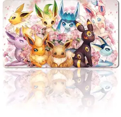 Pokemon Table Playmat TCG CCG Mouse Pad Trading Card Game Mat 60x30cm 2 - Image 1