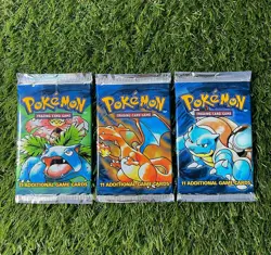 BOX FRESH - 1999 Pokemon Base Set Unlimited Booster Pack | FACTORY SEALED | WOTC - Image 2