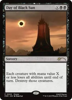 Spotlight Series Promo: Day Of Black Sun - MTG Magic 2025 Non-Foil Avatar - Image 1