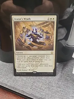 Avatar's Wrath MTG Avatar: The Last Airbender Regular NM Rare - Image 1