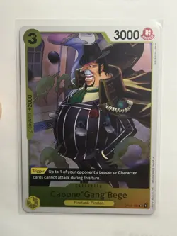 Capone"Gang"Bege (OP04-100) (Full Art) OP04-100 Premium Booster -The Best- Foil - Image 1