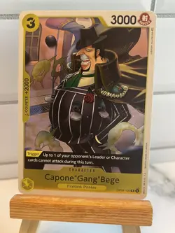 Capone "Gang" Bege - OP04-100 - NM - Rare - English OP04 - One Piece TCG - Image 1