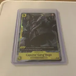 CAPONE GANG BEGE - One Piece OP04-100 - AA ALT ART Rare R - Kingdoms - Image 4
