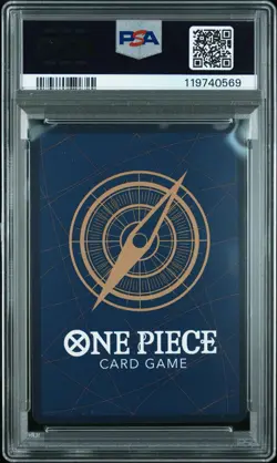 One Piece Capone “Gang” Bege OP04-100 Alt Art Rare PRB01 PSA 10 - Image 2