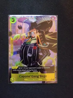One Piece TCG PRB-01 Capone Gang Bege OP04-100 Full Art - Image 1