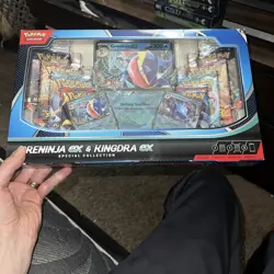 Pokemon Greninja ex & Kingdra ex Special Collection - New & Sealed - Image 1
