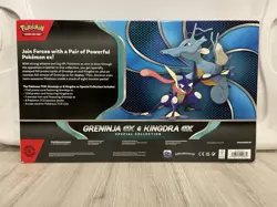 Pokemon TCG Greninja ex and Kingdra ex Special Collection Box New Sealed - Image 2