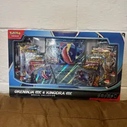 Pokemon TCG Greninja EX & Kingdra EX Special Collection Box - NEW SEALED - Image 1