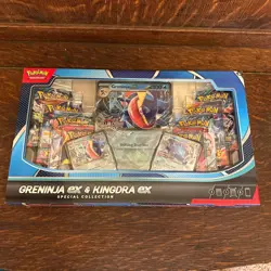 Pokemon Greninja ex & Kingdra ex Special Collection - New & Sealed - 8 Packs! - Image 1