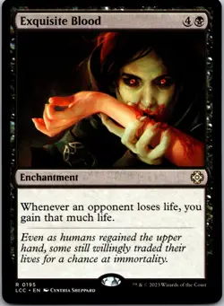 MTG - Exquisite Blood (195) - LCC - regular - Image 1