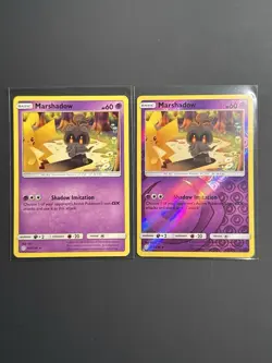 2019 Pokemon Cosmic Eclipse Marshadow Pikachu 103/236 Rare Reverse Holo NM Mint - Image 1