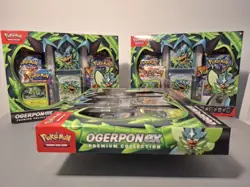 Pokemon TCG Ogerpon Ex Factory Sealed Premium Collection Box - Image 4