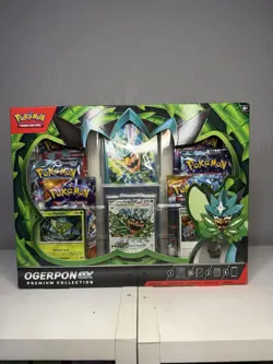 Pokemon TCG Ogerpon ex Premium Collection Box Factory Sealed - Image 1
