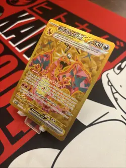 Pokemon TCG Charizard EX Obsidian Flames Holo Hyper Rare Card 228/197 NM GOLD - Image 3