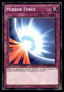 MIRROR FORCE YS13-ENV14 SUPER RARE SUPER STARTER POWER-UP PACK YU-GI-OH - Image 1