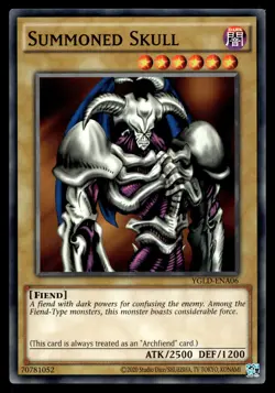 Summoned Skull YGLD-ENA06 King of Games: Yugi's Legendary Decks - Image 1