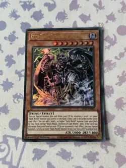 YU-GI-OH! - Reign-Beaux, Overking of Dark World - SR13-EN001 - 1.Auflage - Image 1