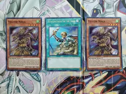 Yellow Ninja x2, SHVA-EN012, Super. Reinforcement of the Army, Rare, 1st, KICO. - Image 1