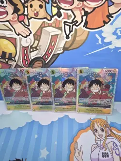 Monkey D Luffy SR OP07-109 - 500 Years In The Future - One Piece TCG (Playset) - Image 1