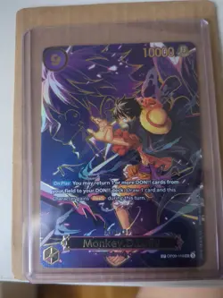 One Piece (OP-13) Carrying On His Will Monkey.D.Luffy SP OP09-119 - Image 1
