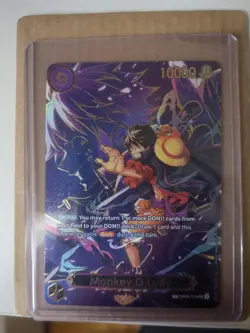 One Piece (OP-13) Carrying On His Will Monkey.D.Luffy SP OP09-119 - Image 3
