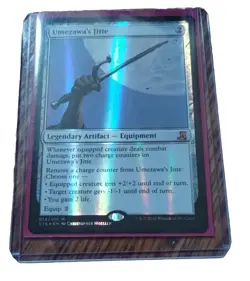 MTG Umezawa's Jitte From the Vault: Lore 014/016 Foil Mythic - Image 1