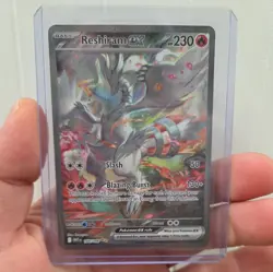 Pokemon TCG White Flare: Reshiram EX Card 166/086 Sir Near Mint Condition - Image 1
