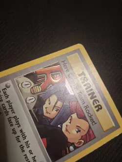 Pokemon Card TCG Here Comes Team Rocket! 15/82 Holo Rare 2000 WOTC Vintage-MP - Image 2