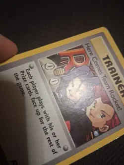 Pokemon Card TCG Here Comes Team Rocket! 15/82 Holo Rare 2000 WOTC Vintage-MP - Image 3