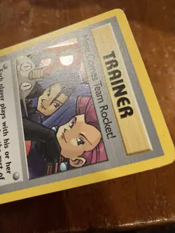 Pokemon Card TCG Here Comes Team Rocket! 15/82 Holo Rare 2000 WOTC Vintage LP - Image 3