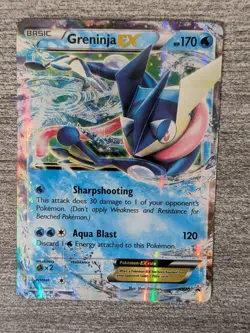 Pokemon TCG Black Star Promo Greninja EX XY20 NM - SP107 - Image 1