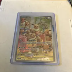 Pokemon TCG Eevee 188/167 Twilight Masquerade IR PSA 10 Gem Mint - Image 1