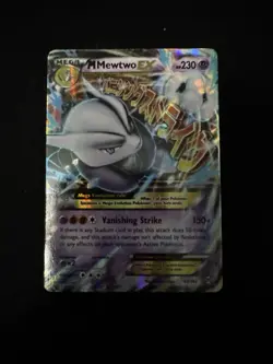 M Mewtwo EX - 63/162 - Mega - Ultra Rare - XY BreakThrough - Pokemon TCG Card NM - Image 1