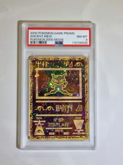 Ancient Mew 2000 Movie Promo WOTC PSA 8 Graded Pokemon Card Vintage Holo TCG - Image 1