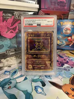 Ancient Mew Pokemon TCG the Movie Release Promo 2000 English PSA 8 - Image 1