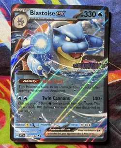 Blastoise ex (Stellar Crown Stamp) 030/142 Miscellaneous Cards & Products Holo - Image 1