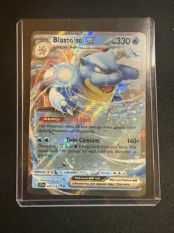 Miscellaneous Cards & Products #030/142 Blastoise ex (Stellar Crown Stamp) - Image 1