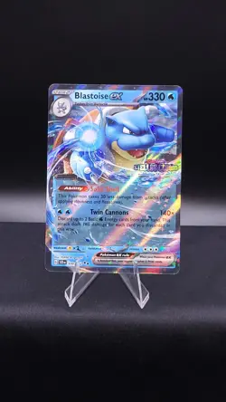 Blastoise ex (Stellar Crown Stamp) 030/142 Miscellaneous Cards & Products Holo - Image 1