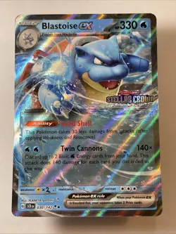 Blastoise ex (Stellar Crown Stamp) 030/142 - Miscellaneous Cards & Products Holo - Image 1