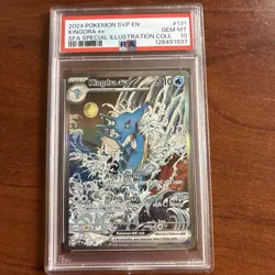 Kingdra ex 131 Sv: Scarlet & Violet Promo Cards Holo PSA 10 - Image 1