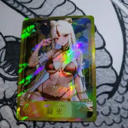 Ningguang Genshin Impact UR Goddess Story Anime Waifu Card Girl Foil Doujin - Image 1