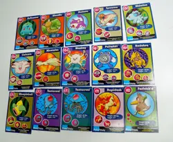 1999 Burger King Pokemon Cards Lot Of 23 Promo Trivia, Poketrivia - VINTAGE Used - Image 2