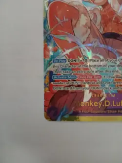 One Piece CCG Monkey.D.Luffy Secret Rare Card OP05-119 OG English, NM Condition - Image 4