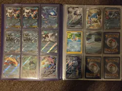 POKEMON CARD BINDER 212 card lot, SIR, EX, etc - Image 2