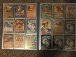 POKEMON CARD BINDER 212 card lot, SIR, EX, etc - Image 4