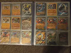 POKEMON CARD BINDER 212 card lot, SIR, EX, etc - Image 5