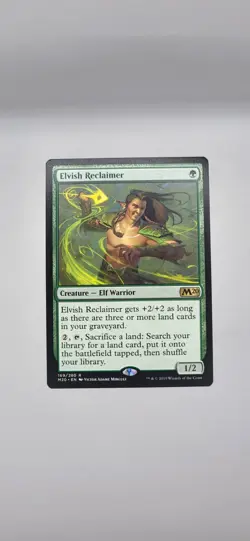 Elvish Reclaimer card: MTG CoreSet 2020 #169 Rare Mint/Nm - Image 1