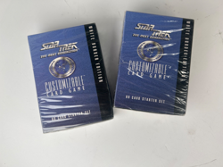 Star Trek 1995 Next Generation Customizable Card Game White Border Sealed x2 - Image 1